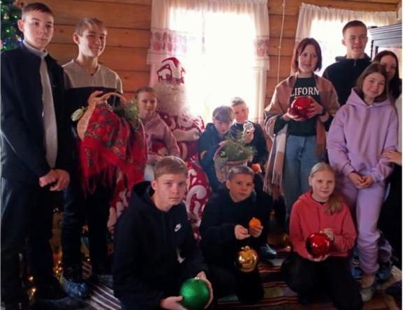 Посетили с детьми село Рычково Белозерского округа