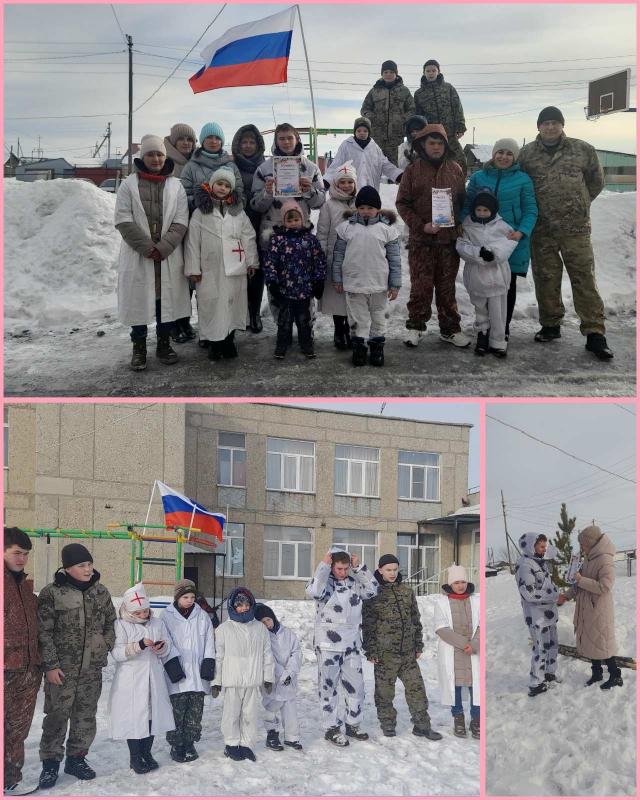 Отличным завершением месячника военно - патриотического воспитания в Мишкинском филиале стало событие, организованное на свежем воздухе в виде полосы препятствий - военно - спортивная игра "Зарница".