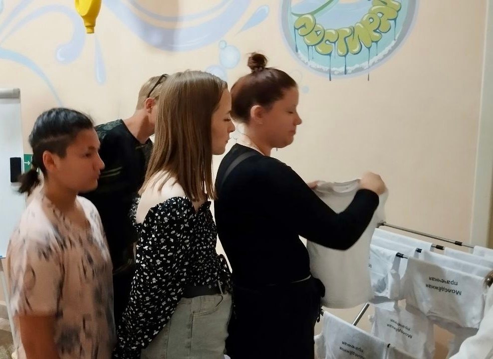 Сегодня наша Молодежная прачечная открыла свои двери для воспитанников ГБУ «Центр помощи детям № 1»