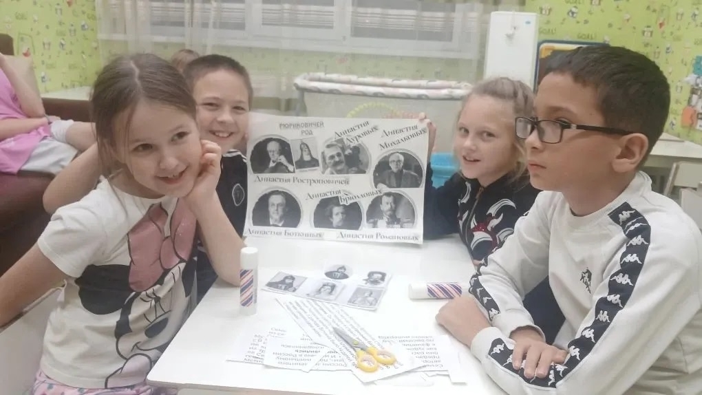 Воспитательский час "Фотовернисаж. Семейные династии в истории России".