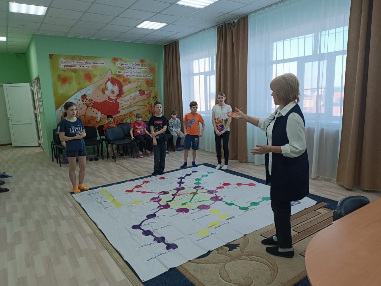 "Социальное метро" - игра, направленная на сплочение коллектива, профилактику деструктивного и девиантного поведения.