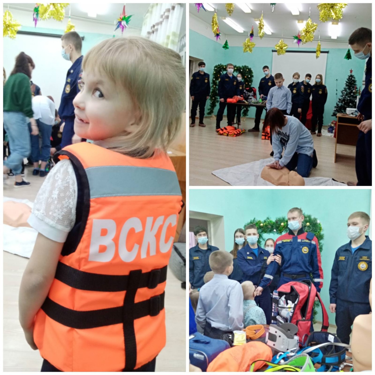 В преддверии "Дня спасателя" к нам приходили замечательные гости! 