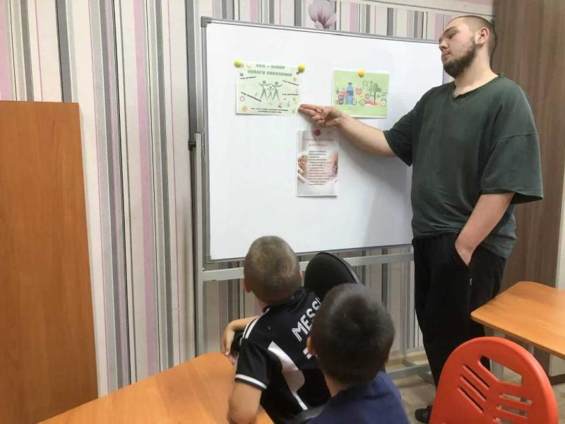 В нашем центре прошло познавательное мероприятие — дидактическая игра «Как защитить себя от болезней»!