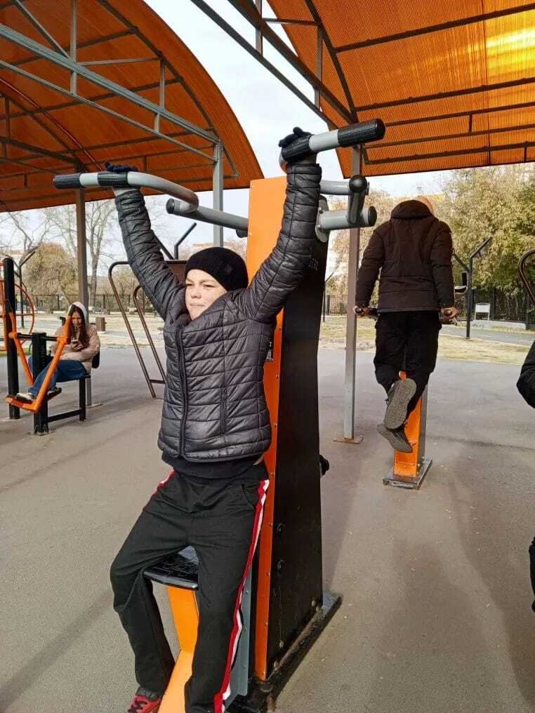 Зарядились энергией на свежем воздухе!
