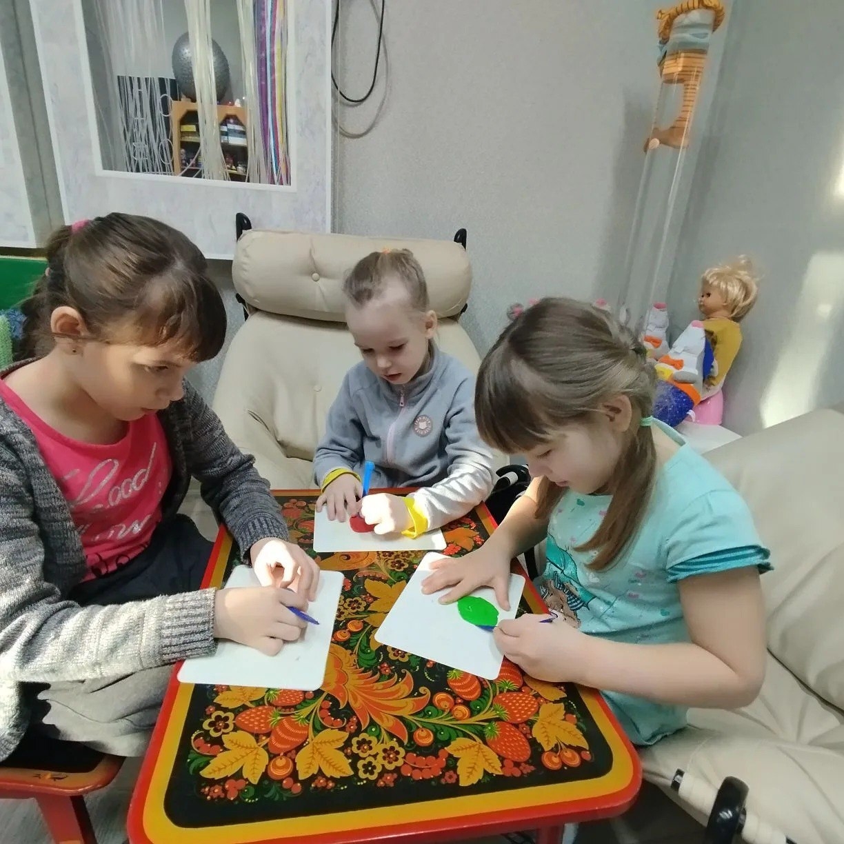Прошло коррекционно-развивающее занятие педагога-психолога «Моя злость» по программе «В гармонии с собой».