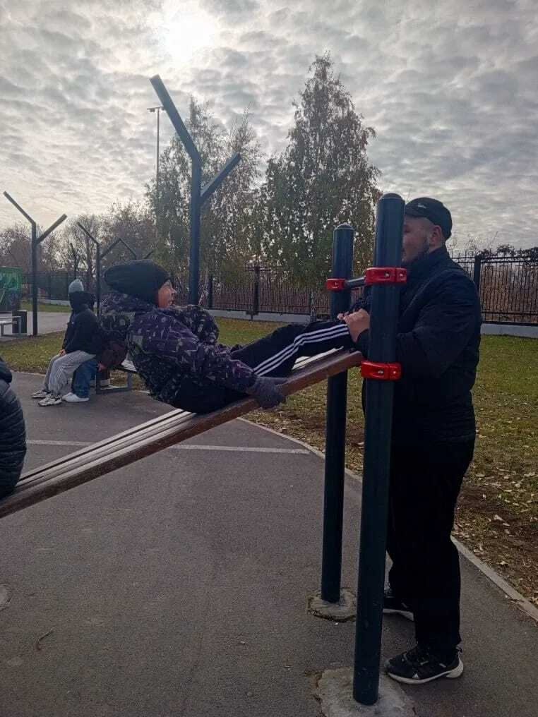 Зарядились энергией на свежем воздухе!