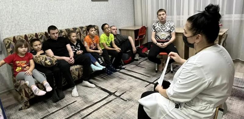 Сегодня прошла медицинская пятиминутка на тему: "Чесотка, пути передачи и профилактика". 