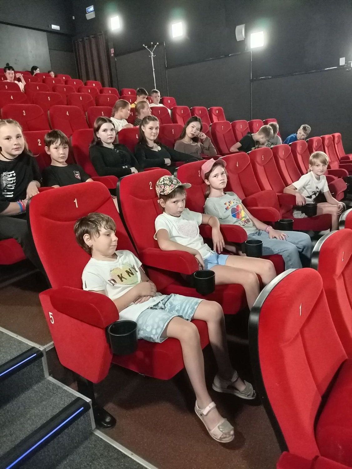 Поход в кинотеатр для детей - всегда праздник!