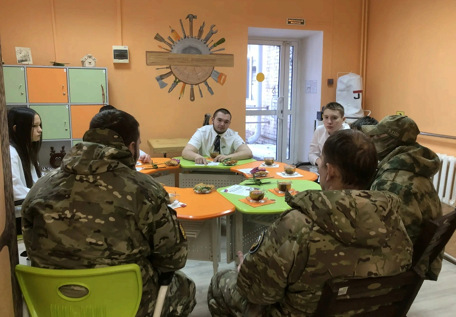 Сегодня 9 декабря в нашем центре прошло масштабное мероприятие, посвящённое Дню героев Отечества. 