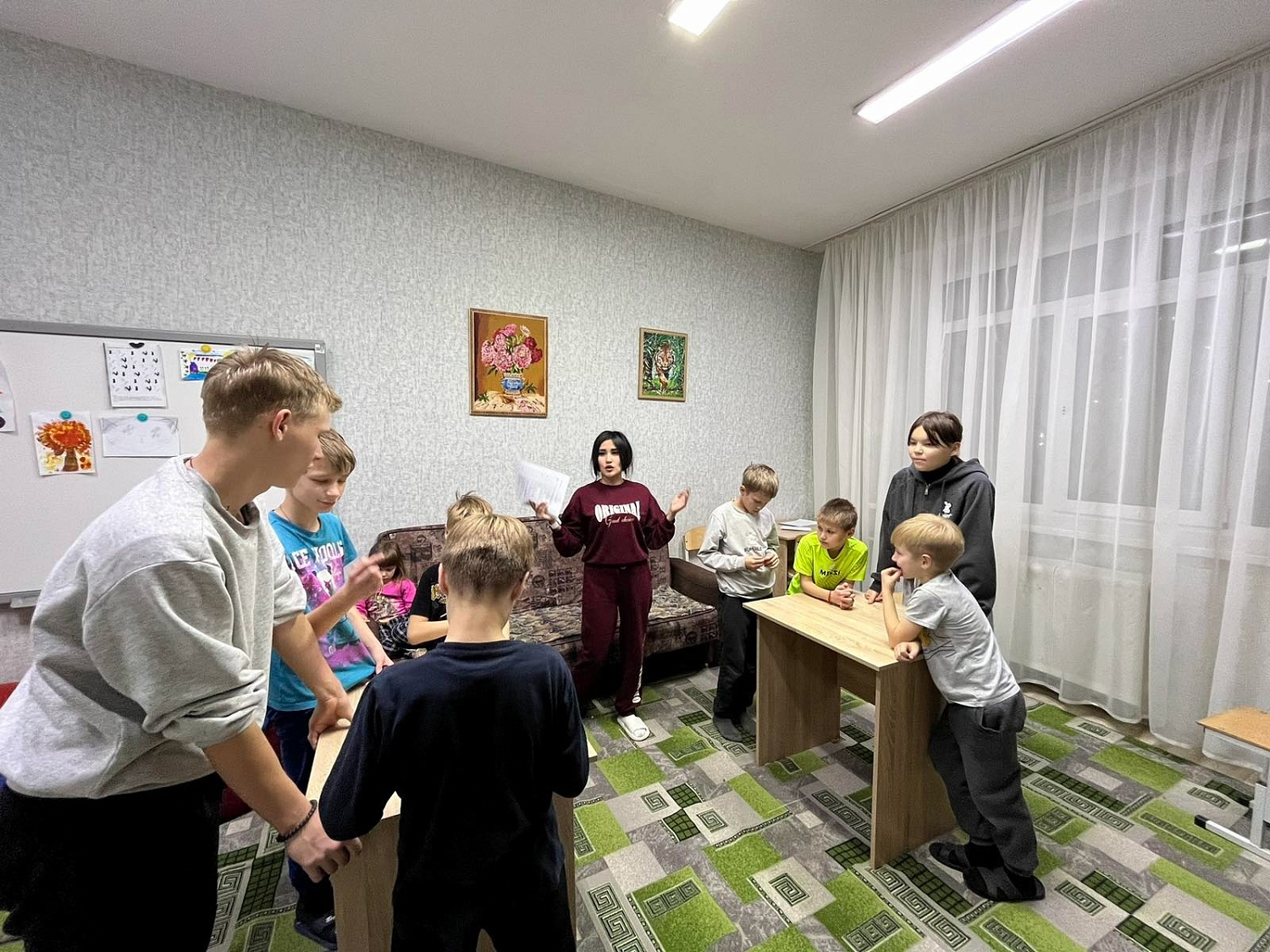 В рамках программы САП по модулю «Я имею право» у нас прошла интеллектуальная игра «Что? Где? Когда?» по теме «Право. Правовые отношения. Право в нашей жизни».