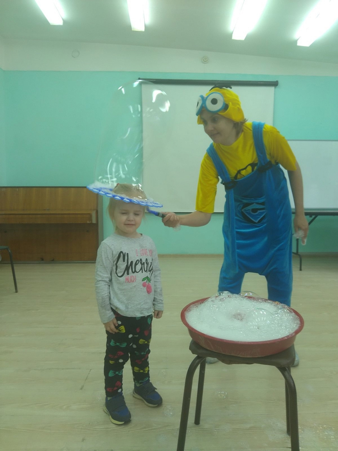 "Шоу мыльных пузырей - морское путешествие"